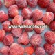 frozen dry strawberry